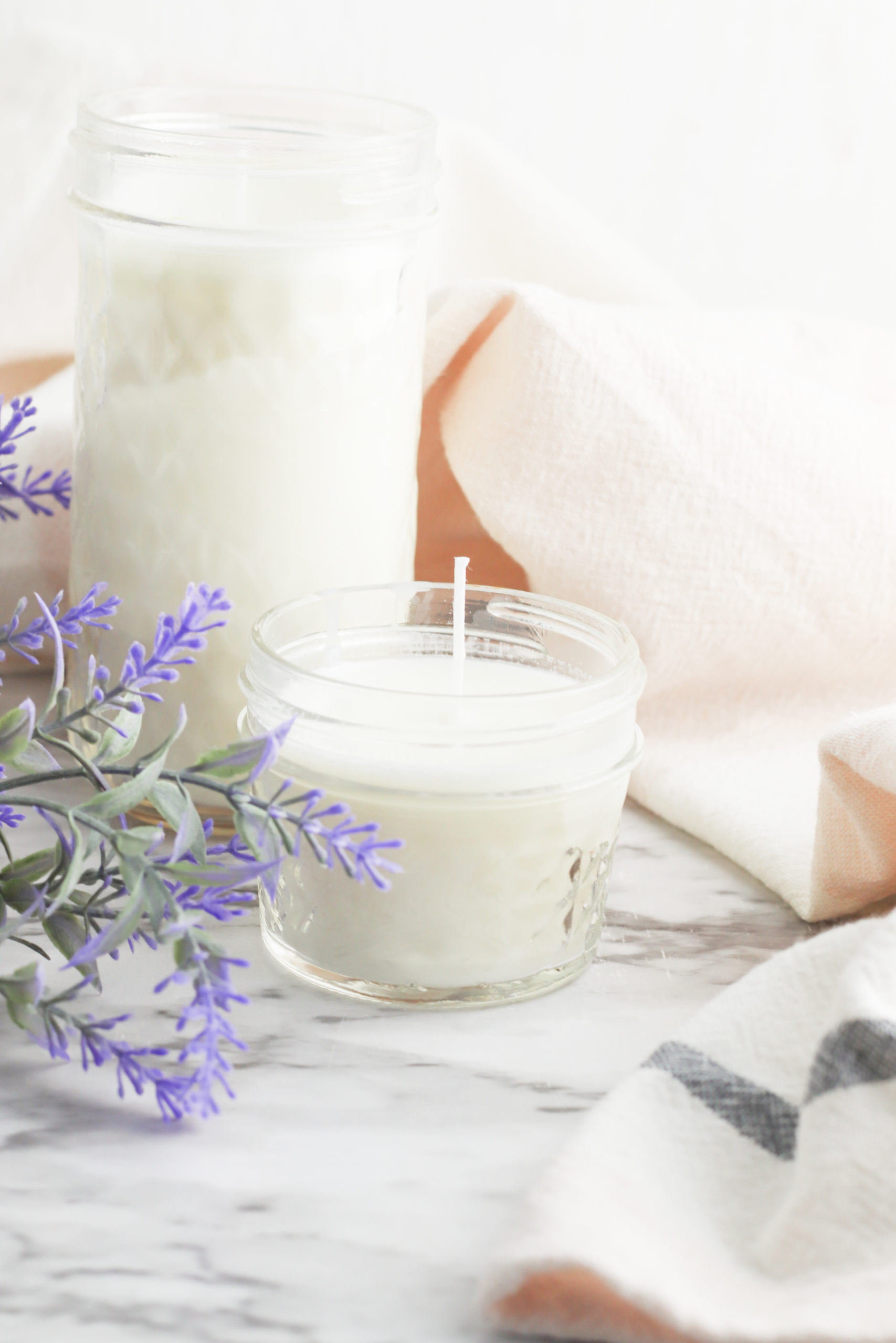 How to Make Lavender-Scented Candles