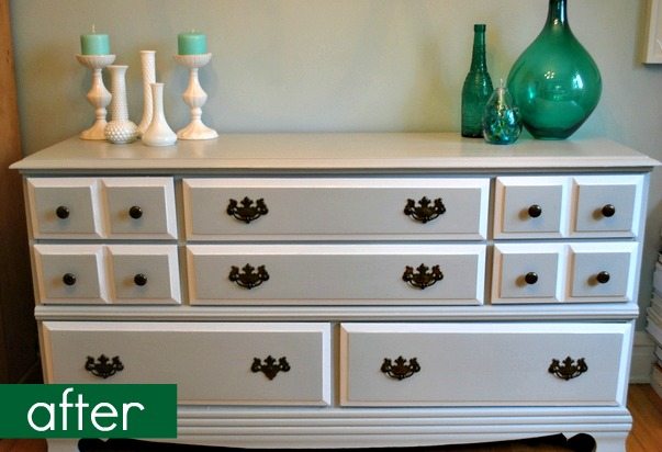 Before After Two Tone Dresser The Sweetest Digs