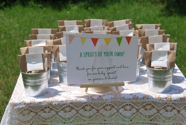 How To Make Plant Seed Party Favors