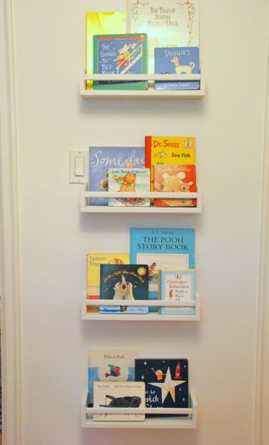 How To Use Ikea Spice Racks For Books Or The Easiest Diy Wall