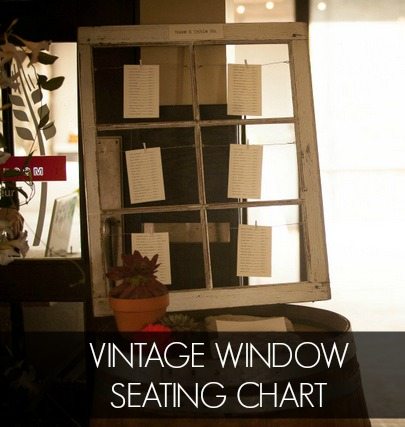 Window Frame Seating Chart