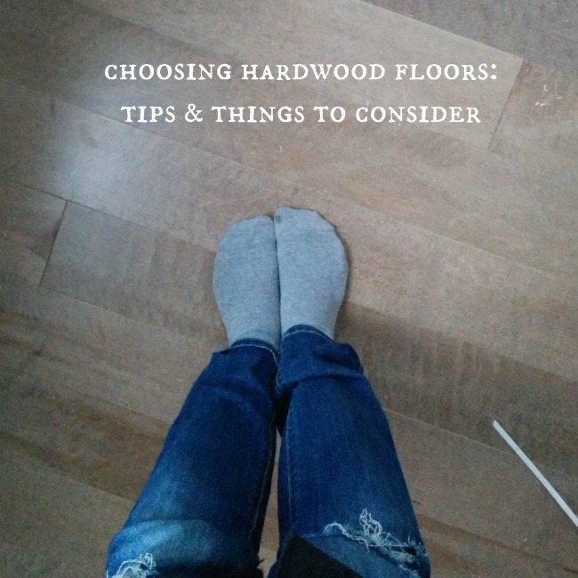 tips on choosing hardwood floors - via the sweetest digs
