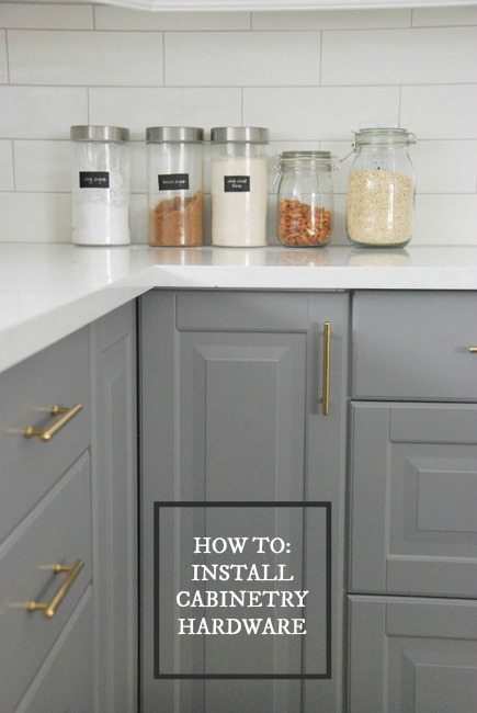 How To Choose And Install Gold Hardware Pulls In Your Kitchen The Sweetest Digs