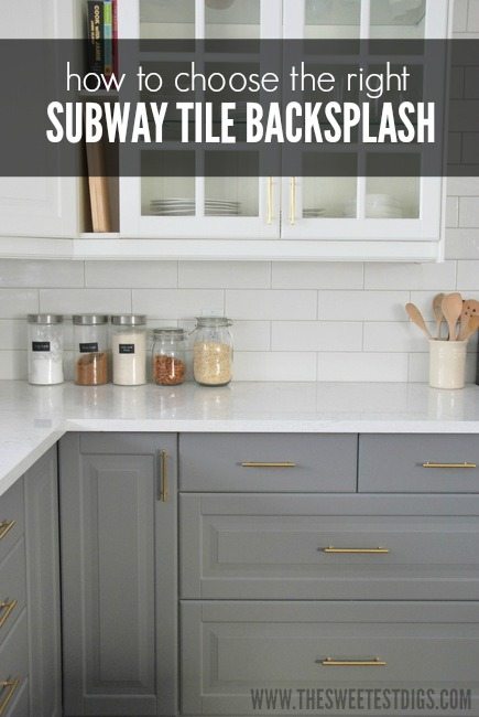 Installing A Subway Tile Backsplash in Our Kitchen  THE SWEETEST DIGS