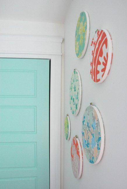 DIY Embroidery Hoop Wall Art