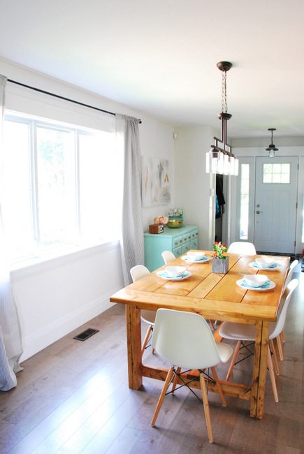 tips and advice for designing an open concept dining room - via the sweetest digs