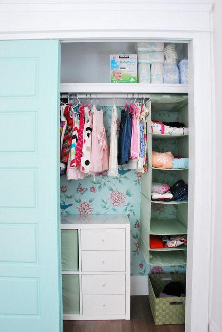 diy kids closet