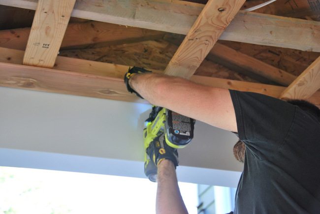 How To Build A Cedar Porch Ceiling - the sweetest digs