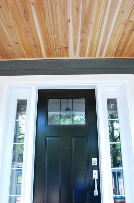 How To Build A Cedar Porch Ceiling The Sweetest Digs