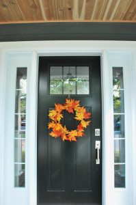 DIY fall leaf wreath (for only $5!) - THE SWEETEST DIGS