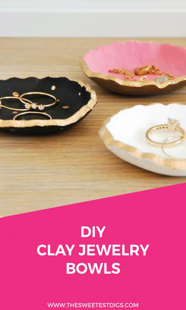 How to Glaze Air Dry Clay Bowls 