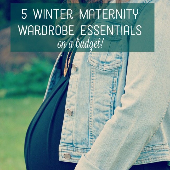 Top 5 winter pregnancy wardrobe essentials - THE SWEETEST DIGS