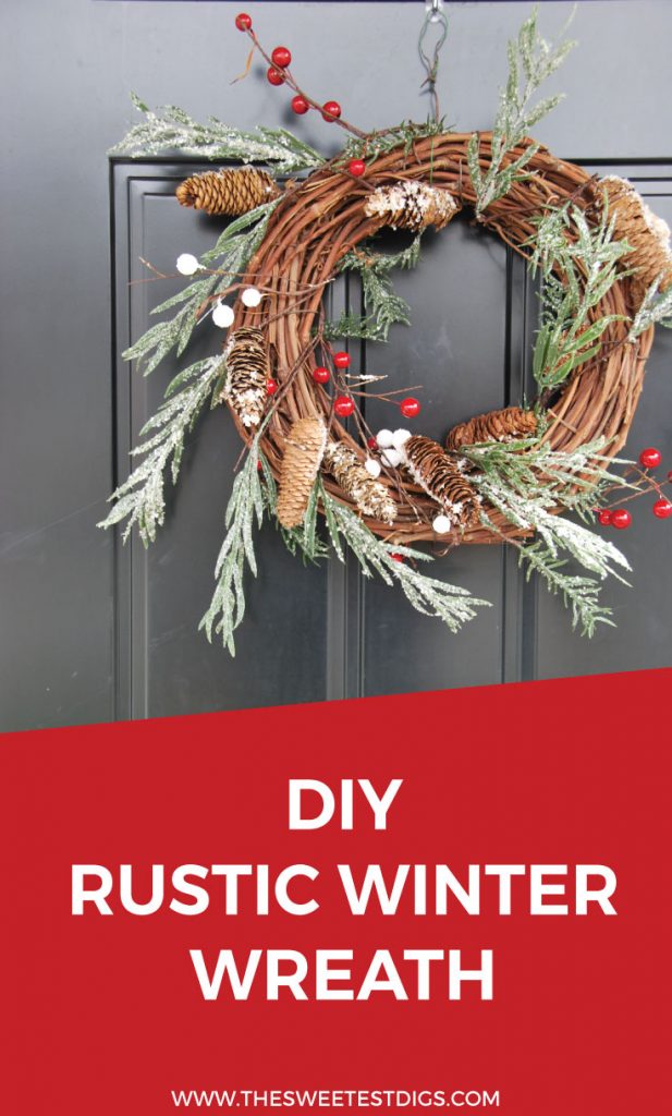 Winter Wreath to DIY For Your Front Door