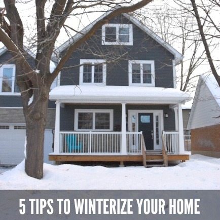 5 Tips to help you winterize your home. Keep it warm and save on heating and energy bills! Click over to the blog for the full article!