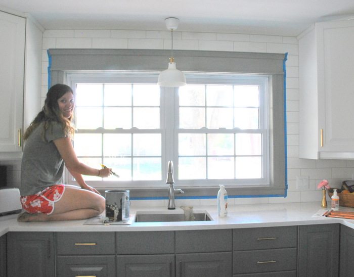 A Gray And White Ikea Kitchen Transformation The Sweetest Digs