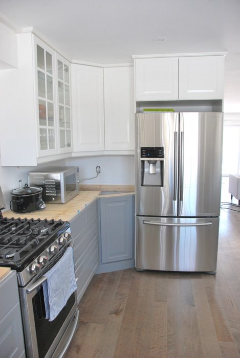 A Gray and White IKEA Kitchen Transformation - THE SWEETEST DIGS