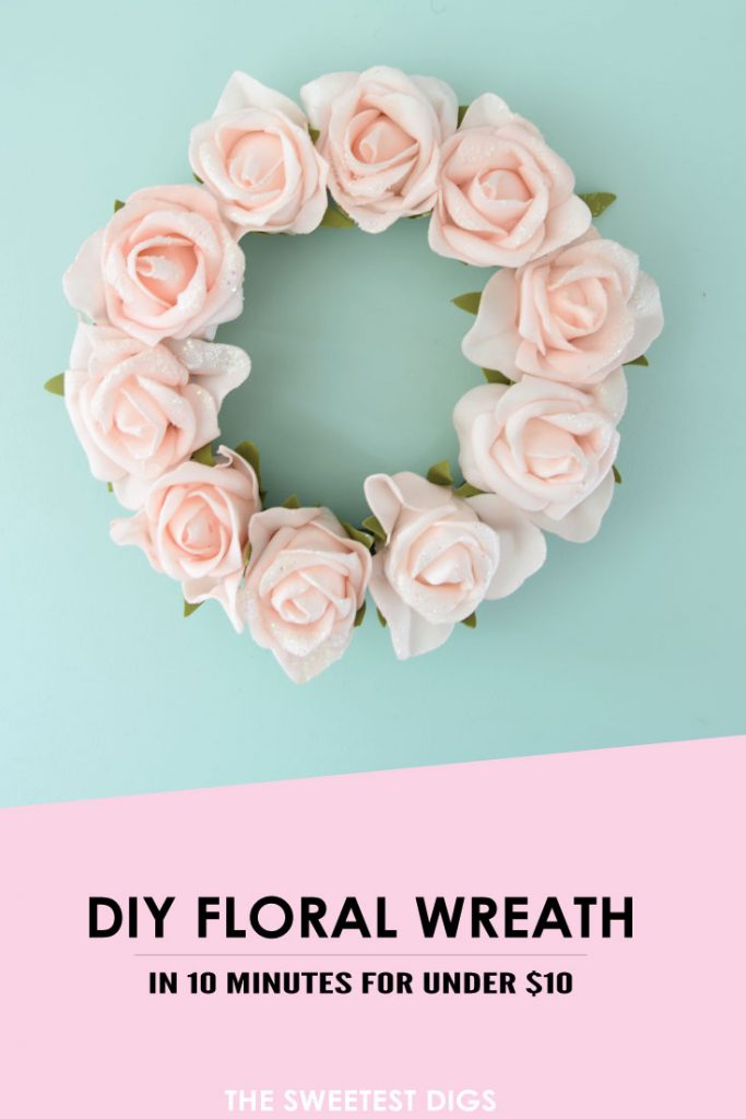 diy floral wreath