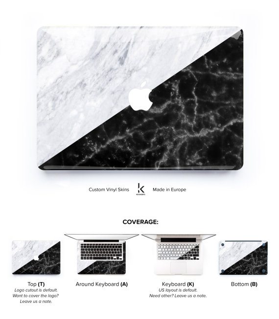 white-black-marble-laptop-skin