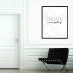 Free Art Printables for Your Black & White Gallery Wall