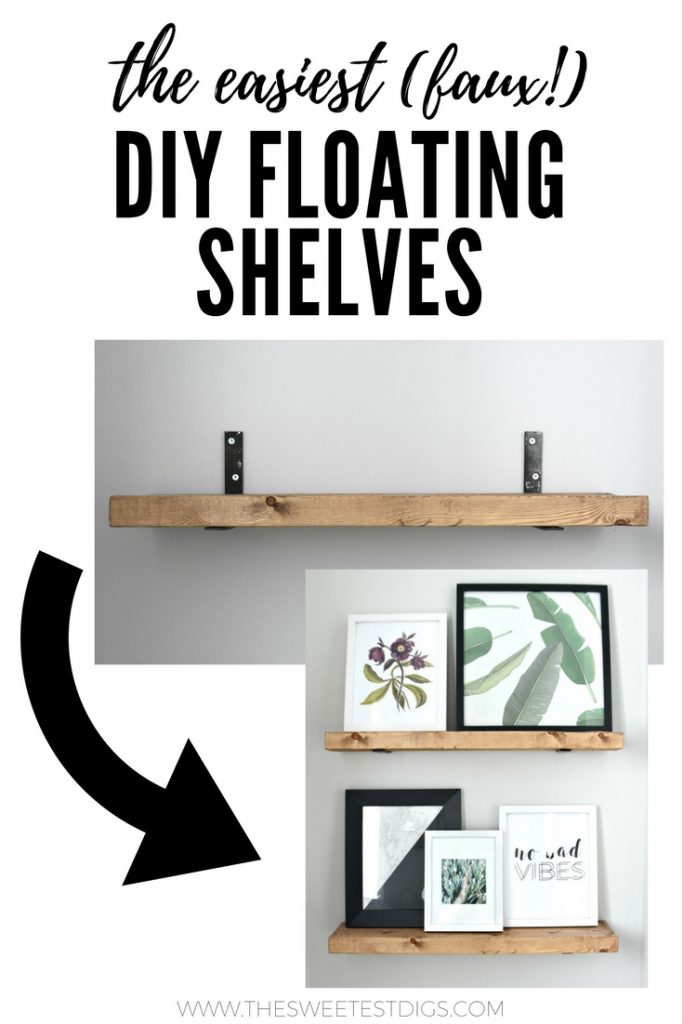 How To Make DIY Floating Shelves