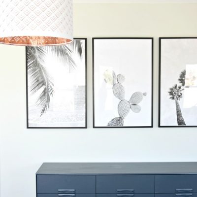 How to create inexpensive DIY large wall art using Engineer Prints. Where to find amazing digital photos, how to print, and the best frames to use. Click through for tutorial!