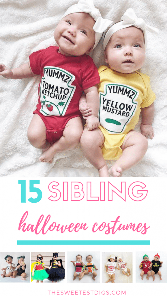 baby and big sister halloween costumes