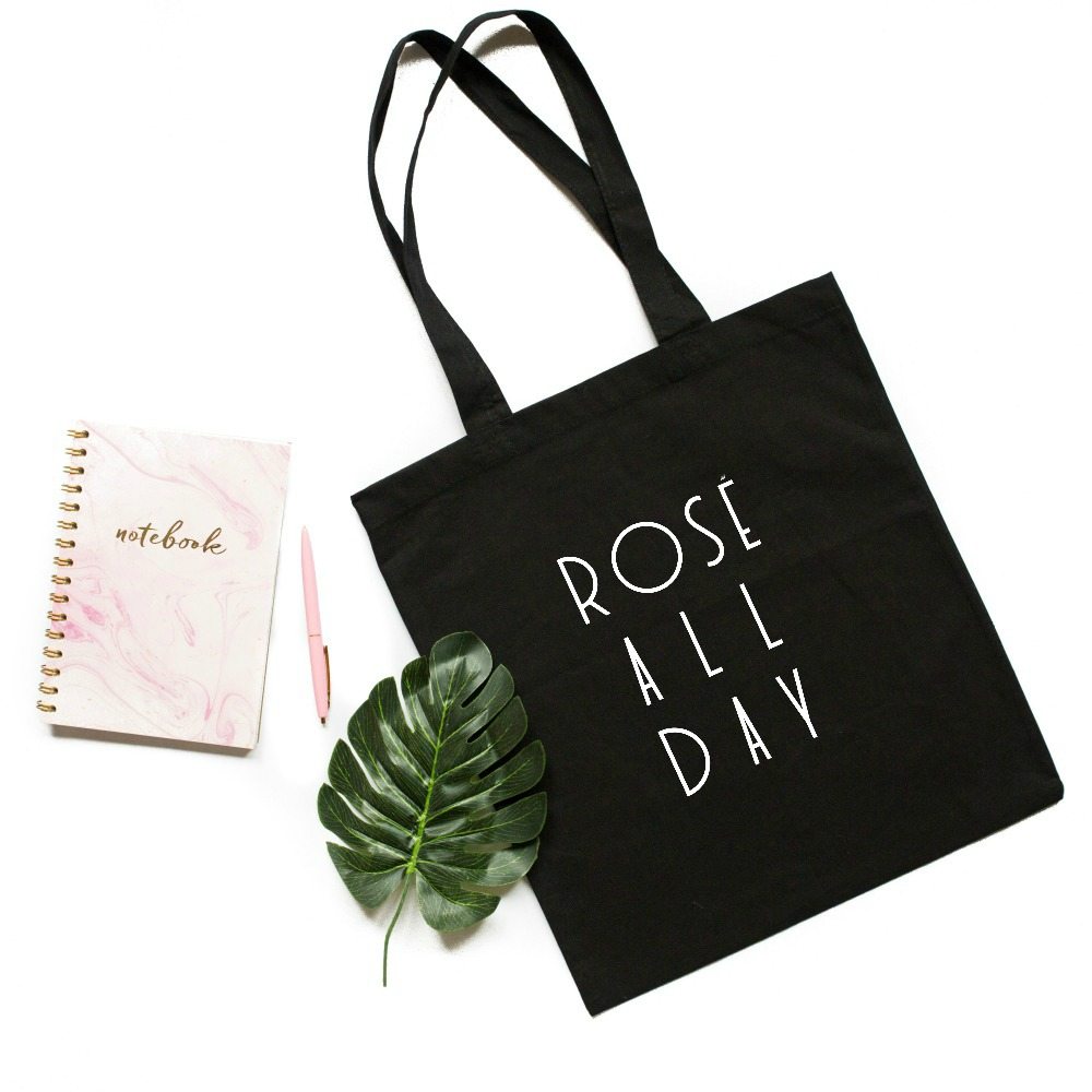 rose all day tote