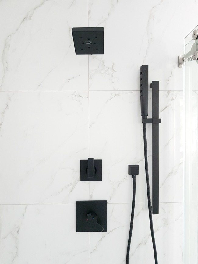 Design A Gorgeous Marble Shower On A Budget The Sweetest Digs