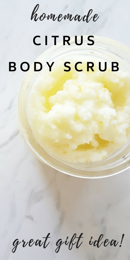 How to make your own citrus #organic #natural #bodyscrub #sugarscrub using #essentialoils!