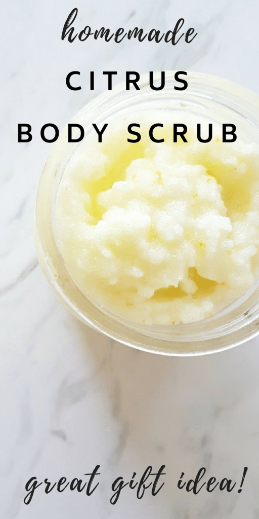 How to Make Homemade Body Scrub Recipe Citrus Body Scrub