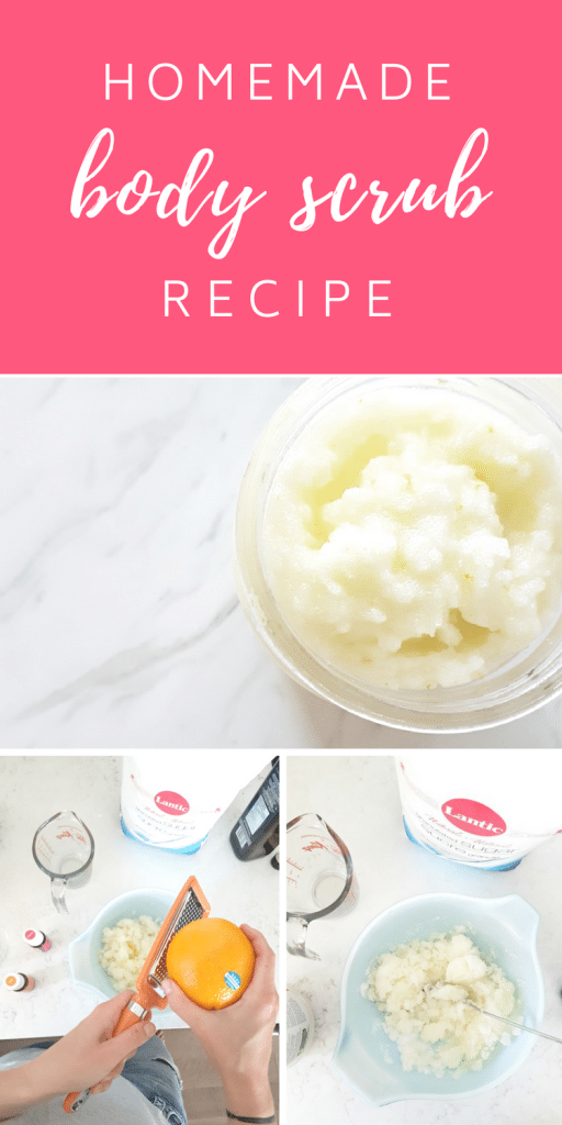 Homemade Citrus Body Scrub Recipe