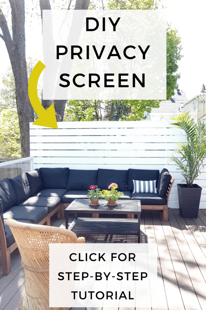 To Build A Privacy Screen For Your Deck, Do It Yourself Patio Privacy Screens