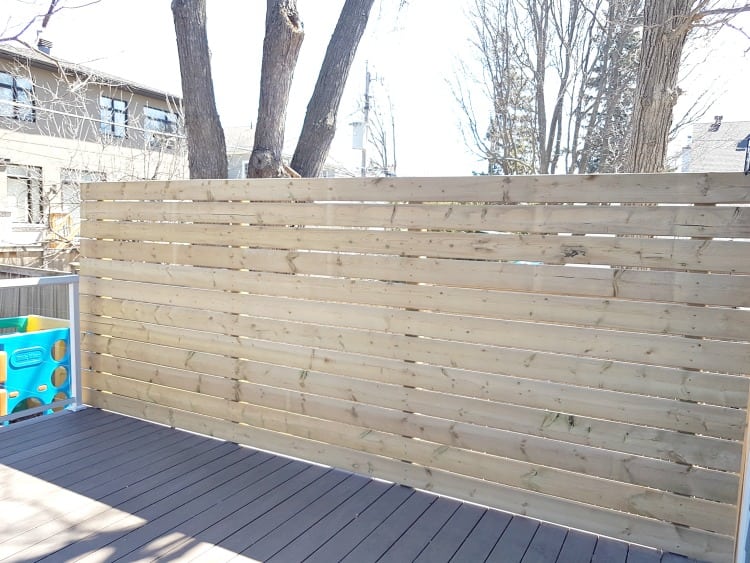 Build a Privacy Screen for Your Deck