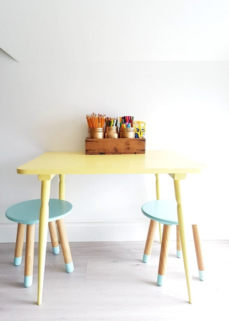 scandi kids table