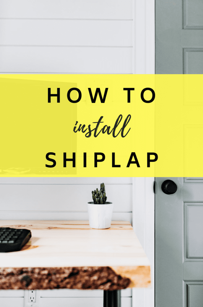 How to Install Shiplap in a Bathroom - The Home Depot