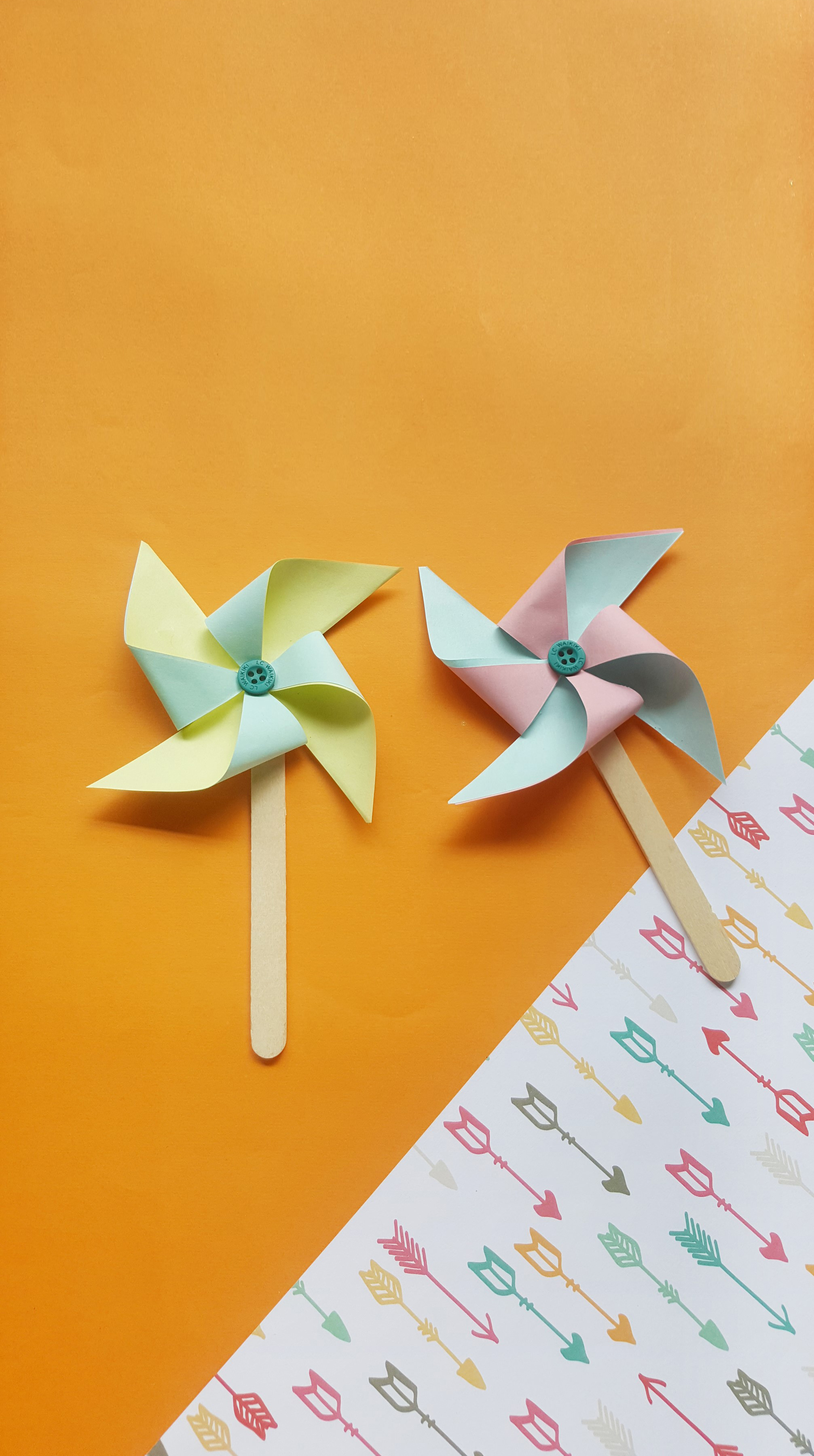 How to Make Paper Pinwheels With Your Kids - THE SWEETEST DIGS