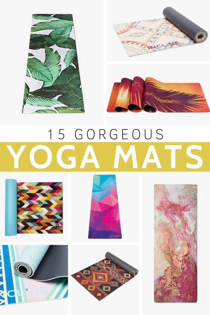 beautiful yoga mat
