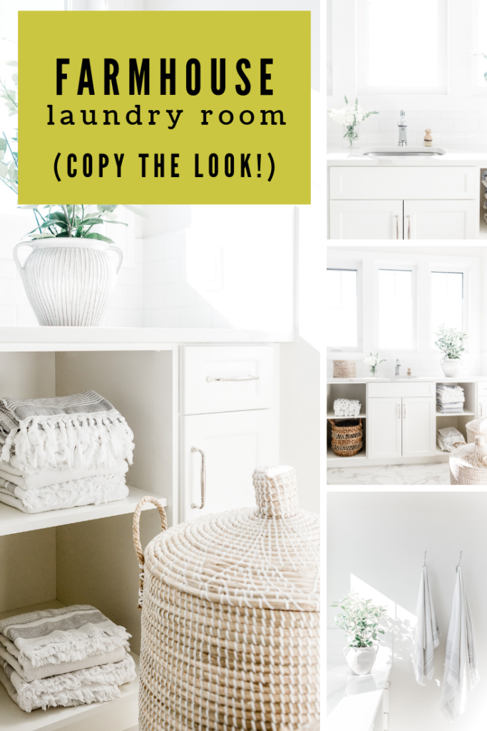 A Modern Farmhouse Laundry Room You'll Swoon Over - THE SWEETEST DIGS