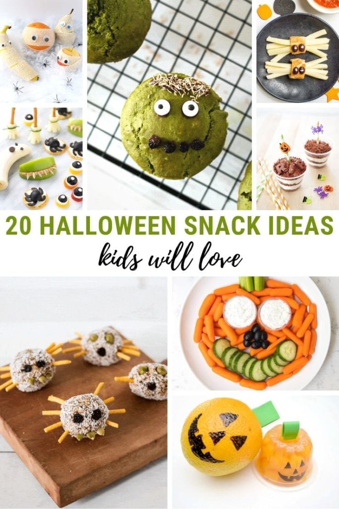 Ghostly bananas and Jack-O-Lantern Clementines: Healthy treats for the  kids' school H…