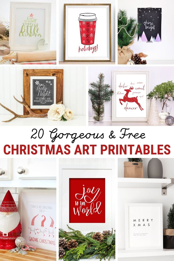 Free Christmas Printables For Your Home The Sweetest Digs