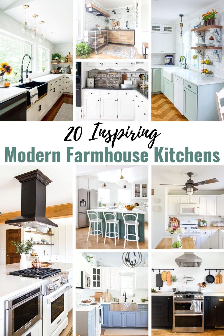 Rustic Modern Farmhouse Kitchen Design Ideas - Maison de Pax