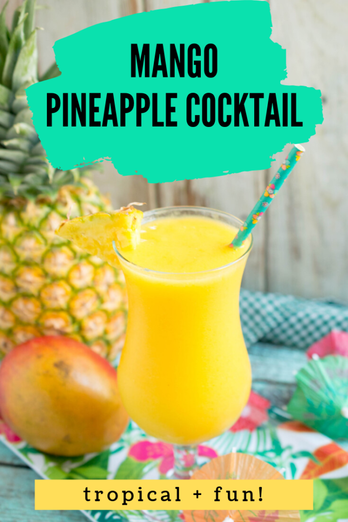 Pineapple Mango Cocktail Recipe - THE SWEETEST DIGS