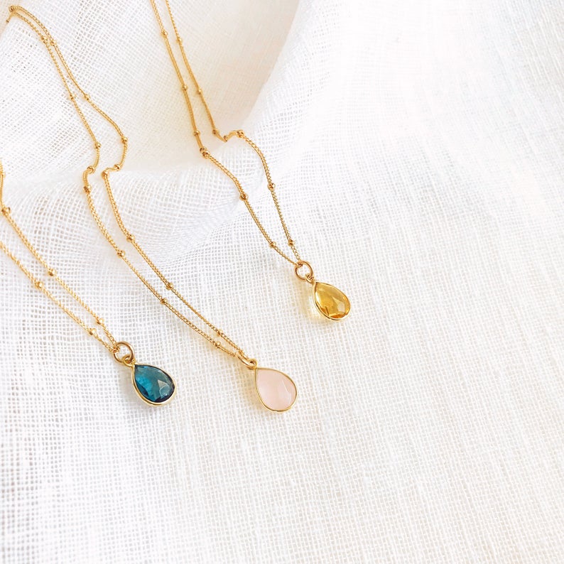 Best Birthstone Jewelry on Etsy [2019] - THE SWEETEST DIGS
