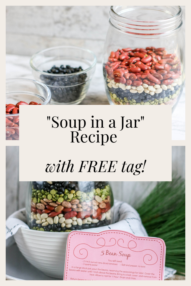 Soup in a Jar - with easy instructions for gifting!