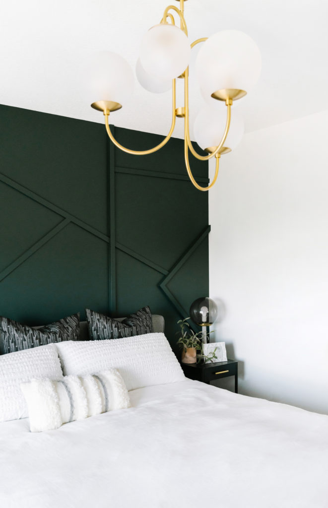 Dark Green Bedroom Inspiration The Sweetest Digs - Green Wall Bedroom Decor Ideas