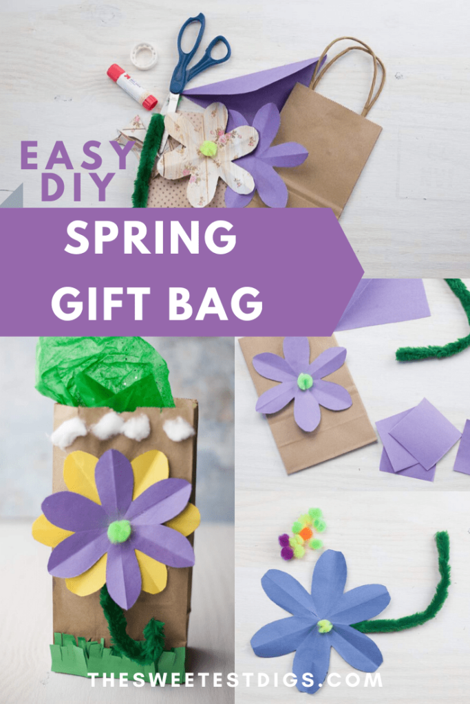 Origami Gift Bag Without Glue. Easy Paper Bag For Gifts For Celebration 