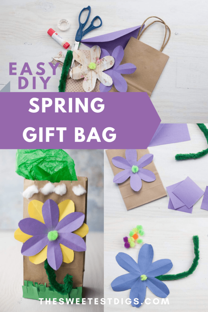 Origami Paper Bag - DIY Paper Bag with Handles - Easy Paper Gift Bags