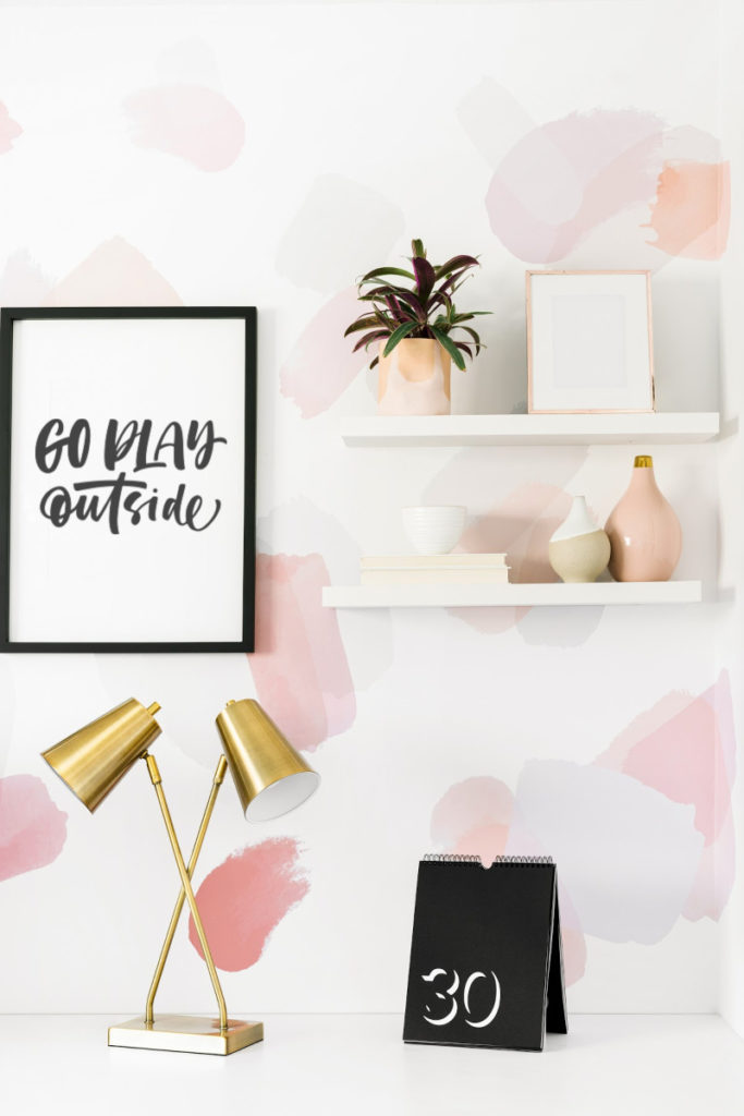 Chic Pink and Gold Office Decor: Get The Look! - THE SWEETEST DIGS