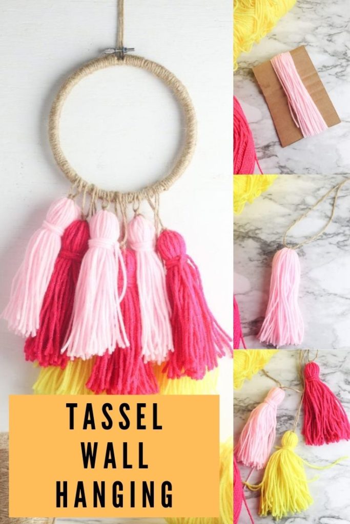HOW TO MAKE YARN TASSELS THE EASIEST WAY - Great DIY project