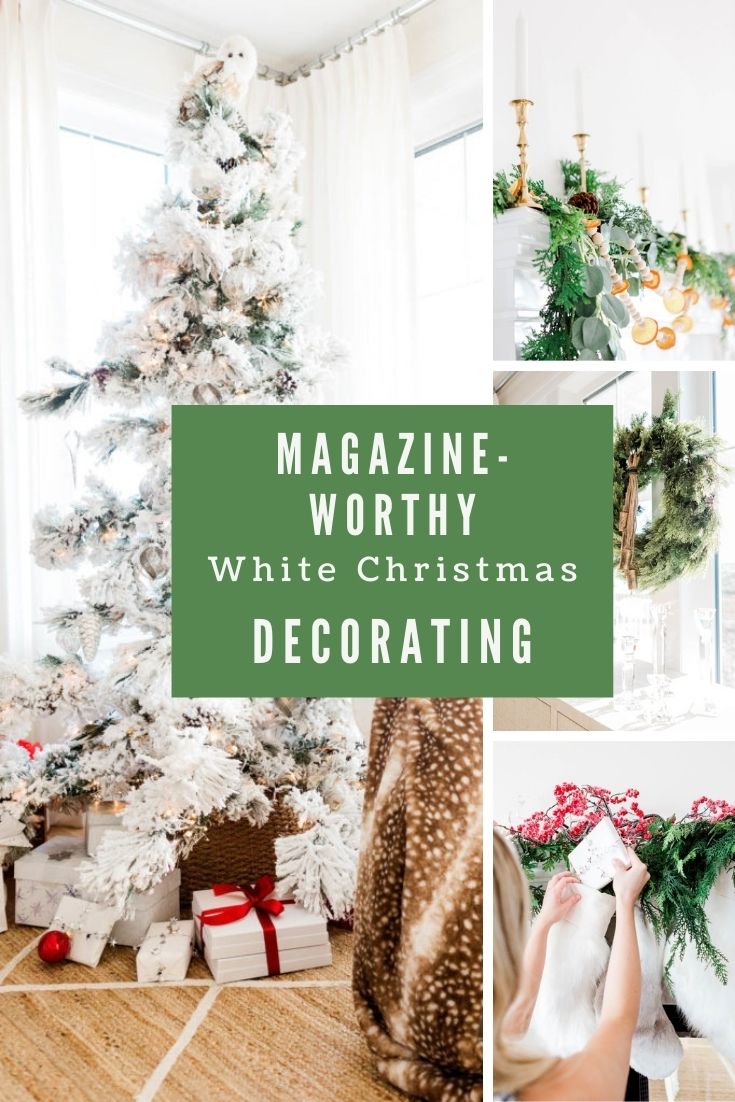 MagazineWorthy White Christmas Decorating Ideas  THE SWEETEST DIGS